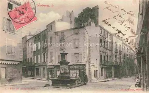 AK / Ansichtskarte NARBONNE 11 Aude Place de l'ancienne Mairie