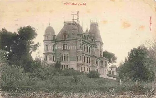 AK / Ansichtskarte Vedilhan Moussan Narbonne 11 Aude Château