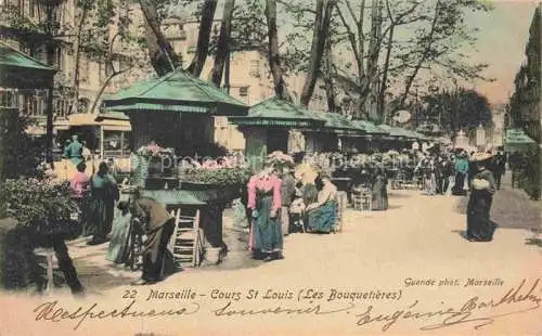 AK / Ansichtskarte MARSEILLE 13 Cours St. Louis Les Bouquetières