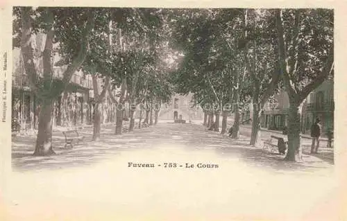 AK / Ansichtskarte Fuveau Aix-en-Provence 13 Bouches-du-Rhone Le Cours