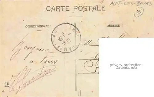 AK / Ansichtskarte Alet-les-Bains Limoux 11 Aude Les remparts et vue générale