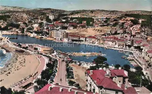 AK / Ansichtskarte CAssIS-SUR-MER Marseille 13 Bouches-du-Rhone Panorama vue sur le port