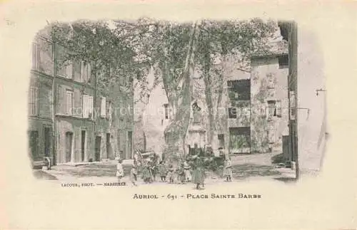 AK / Ansichtskarte Auriol Marseille 13 Bouches-du-Rhone Place Sainte Barbe