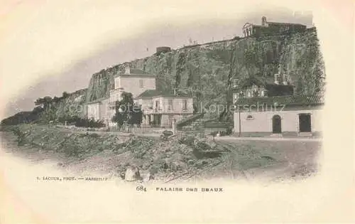 AK / Ansichtskarte Les Beaux Les Baux de Provence 13 Bouches-du-Rhone Falaise des Beaux