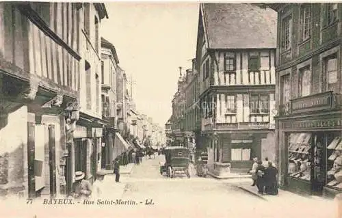 AK / Ansichtskarte Bayeux 14 Calvados Rue Saint-Martin