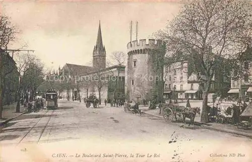 AK / Ansichtskarte CAEN 14 Boulevard Saint-Pierre Tour le Roi