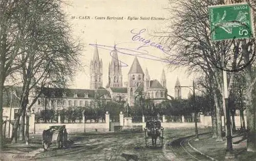 AK / Ansichtskarte CAEN 14 Cours Bertrand Eglise Saint-Etienne