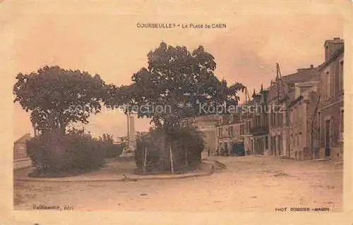 AK / Ansichtskarte Courseulles-sur-Mer CAEN 14 Calvados Place de Caen