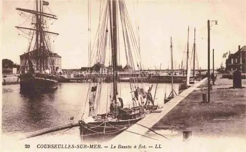 AK / Ansichtskarte Courseulles-sur-Mer CAEN 14 Calvados Bassin à flot