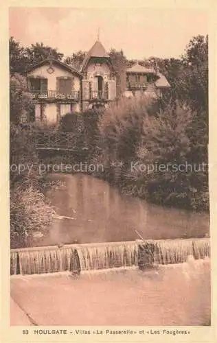 AK / Ansichtskarte HOULGATE Lisieux 14 Calvados Villas La Passerelle et Les Fougères