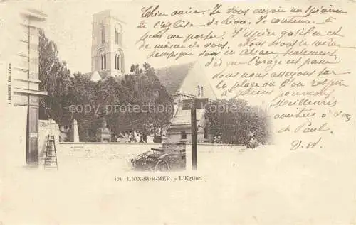 AK / Ansichtskarte Lion-sur-Mer CAEN 14 Calvados Eglise