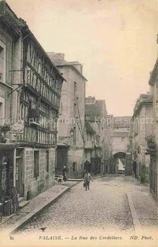 AK / Ansichtskarte Falaise  CAEN 14 Calvados La Rue des Cordeliers