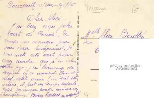 AK / Ansichtskarte Courseulles-sur-Mer CAEN 14 Calvados La digue les villas et la plage