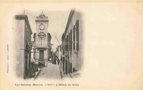 AK / Ansichtskarte LES SAINTES-MARIES-DE-LA-MER 13 Bouches-du-Rhone Hôtel de Ville