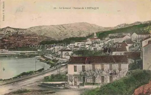 AK / Ansichtskarte Estaque-Plage Marseille 13 Entrée de la ville