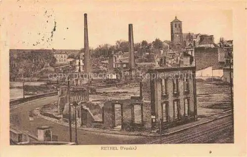 AK / Ansichtskarte RETHEL 08 Ardennes Ruines Grande Guerre Truemmer 1. Weltkrieg