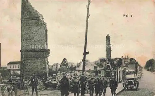 AK / Ansichtskarte RETHEL 08 Ardennes Ruines Grande Guerre Truemmer 1. Weltkrieg