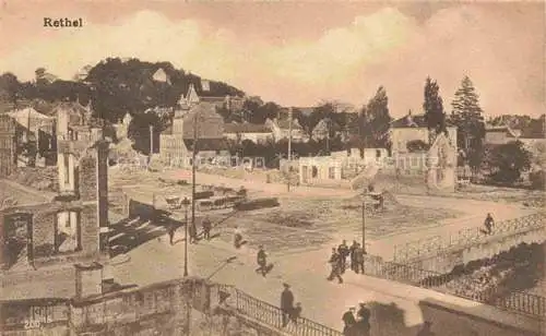 AK / Ansichtskarte RETHEL 08 Ardennes Ruines Grande Guerre Truemmer 1. Weltkrieg