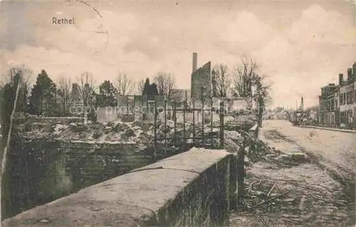 AK / Ansichtskarte RETHEL 08 Ardennes Ruines Grande Guerre Truemmer 1. Weltkrieg