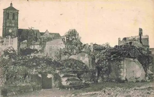 AK / Ansichtskarte RETHEL 08 Ardennes Ruines Grande Guerre Truemmer 1. Weltkrieg Westlicher Kriegsschauplatz