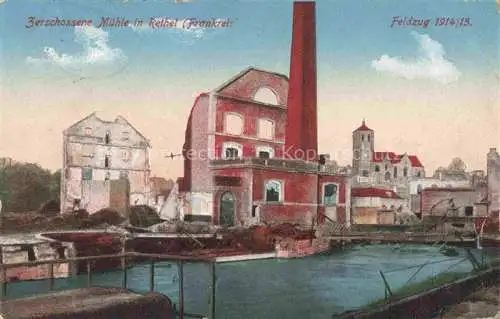 AK / Ansichtskarte RETHEL 08 Ardennes Ruines Grande Guerre Truemmer 1. Weltkrieg Muehle Feldzug 1914/15