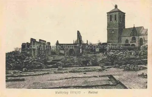 AK / Ansichtskarte RETHEL 08 Ardennes Ruines Grande Guerre Truemmer 1. Weltkrieg Kirche Nr. 290