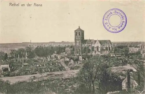 AK / Ansichtskarte RETHEL 08 Ardennes Ruines Grande Guerre Truemmer 1. Weltkrieg Kirche