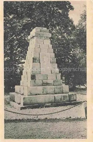 AK / Ansichtskarte RETHEL 08 Ardennes Bismarck-Denkmal in Neu-Rethel