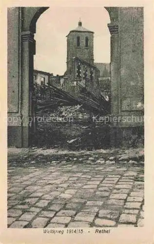 AK / Ansichtskarte RETHEL 08 Ardennes Ruines Grande Guerre Truemmer 1. Weltkrieg Nr. 292