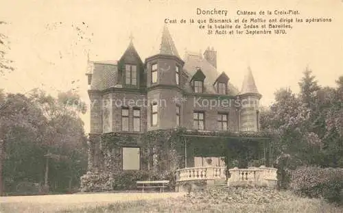 AK / Ansichtskarte Donchery SEDAN 08 Ardennes Château de la Croix Piot