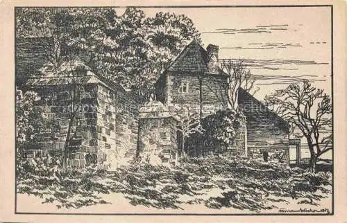 AK / Ansichtskarte RETHEL 08 Ardennes Im Schlossgarten Kuenstlerkarte