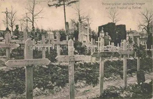 AK / Ansichtskarte RETHEL 08 Ardennes Heldengraeber deutscher Krieger Friedhof Nr. 286