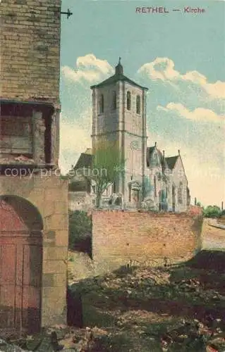 AK / Ansichtskarte RETHEL 08 Ardennes Kirche