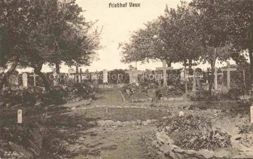 AK / Ansichtskarte Vaux -Champagne Vouzier 08 Ardennes Friedhof
