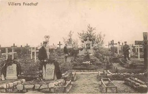 AK / Ansichtskarte Villers-Cernay SEDAN 08 Ardennes Cimetière Friedhof