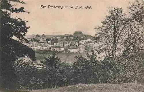 AK / Ansichtskarte St Juvin Saint-Juvin Vouziers 08 Ardennes Panorama Zur Erinnerung an St. Juvin 1916