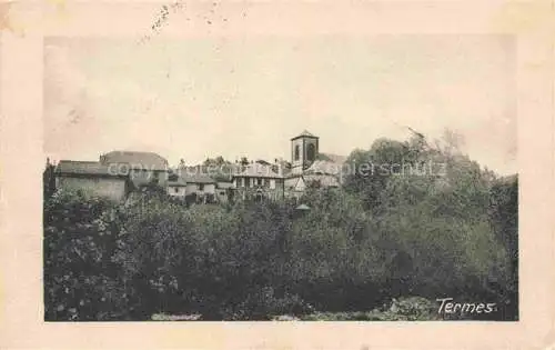 AK / Ansichtskarte Termes Vouziers 08 Ardennes Ortsansicht mit Kirche