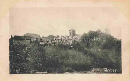 AK / Ansichtskarte Termes Vouziers 08 Ardennes Ortsansicht mit Kirche