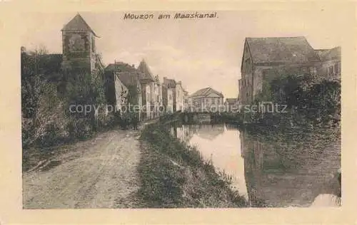 AK / Ansichtskarte Mouzon SEDAN 08 Ardennes Partie am Maaskanal