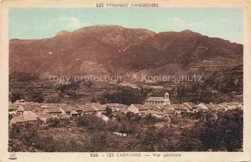 AK / Ansichtskarte Les Cabannes FOIX 09 Ariege Panorama Les Pyrénées Ariégeoises