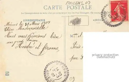 AK / Ansichtskarte Merens-les-Vals Merens d en Haut FOIX 09 Ariege Vue générale