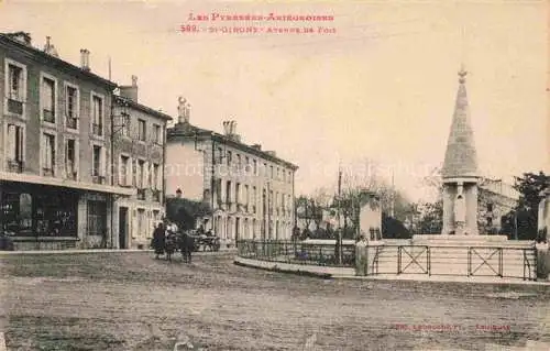 AK / Ansichtskarte St-Girons 09 Ariege Avenue de Foix