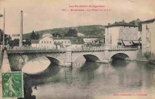 AK / Ansichtskarte St-Girons 09 Ariege Pont sur le Lez