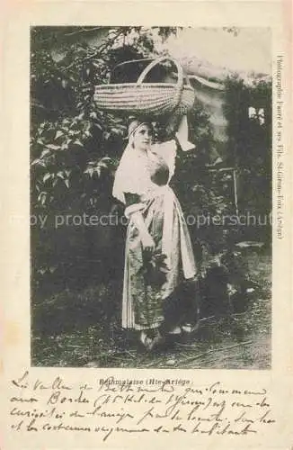 AK / Ansichtskarte Bethmale Saint-Girons 09 Ariege Bethmalaise Costumes