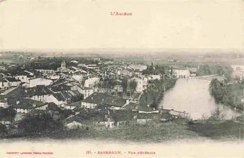 AK / Ansichtskarte Saverdun Pamiers 09 Vue générale