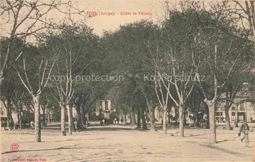 AK / Ansichtskarte FOIX 09 Ariege Allées de Villotte