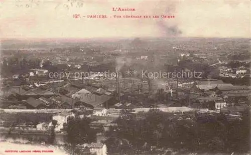 AK / Ansichtskarte Pamiers 09 Ariege Vue générale et les usines