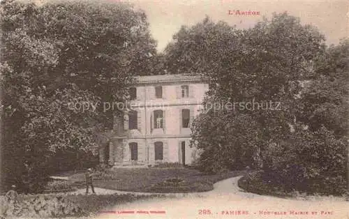 AK / Ansichtskarte Pamiers 09 Ariege Nouvelle Mairie et le parc