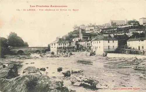 AK / Ansichtskarte St-Lizier-du-Plante AUCH 32 Gers Vue générale et bords du Salat