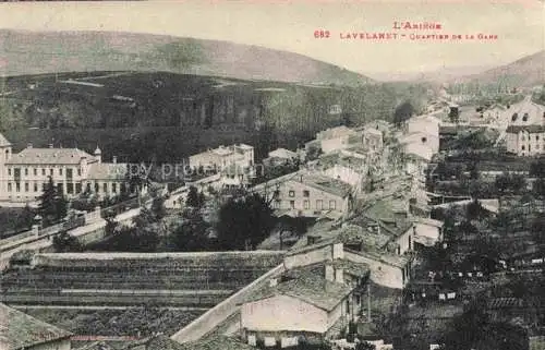 AK / Ansichtskarte Lavelanet FOIX 09 Ariege Quartier de la Gare